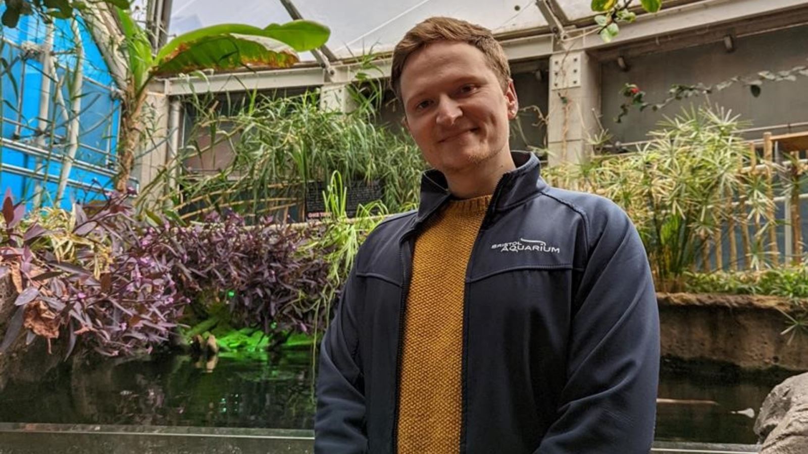 Simon Hubbard, General Manager at Bristol Aquarium